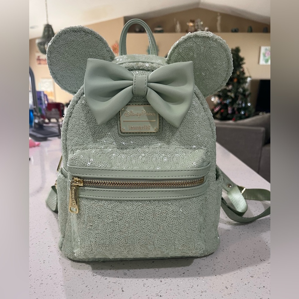 Disney Parks Sequin Loungeflyfly Backpack